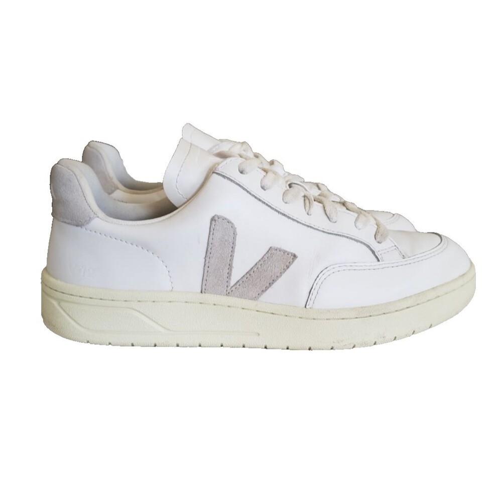 VEJA Campo ChromeFree Sneakers Women's Size 9 EU Sz 40 White Natural Leather